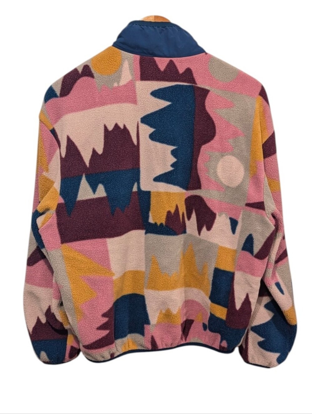 Patagonia Synchilla Multi-Color Fleece Zip Jacket Size Medium - Picture 2 of 7